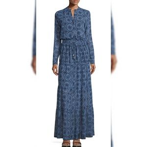 NWT-MICHAEL KORS MIURA LONG SLEEVE MAXI DRESS
